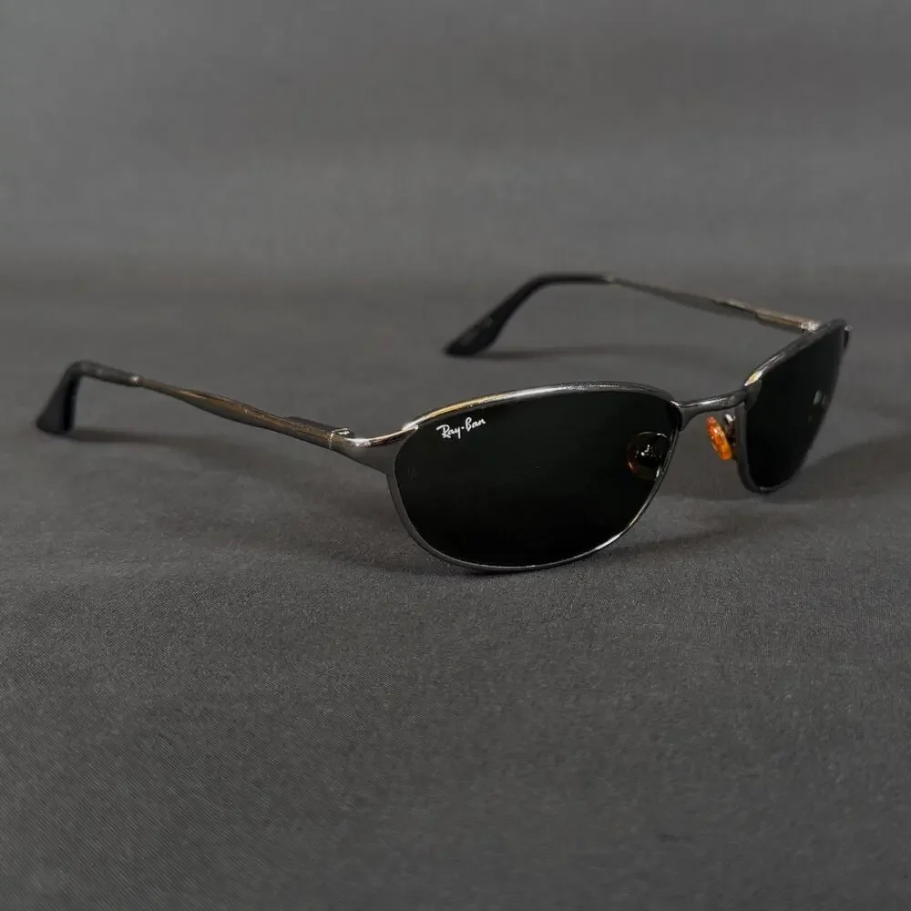 Ray Ban B & L Bausch Lomb W2962 Sidestreet Chrome Frame Vintage sunglasses RARE